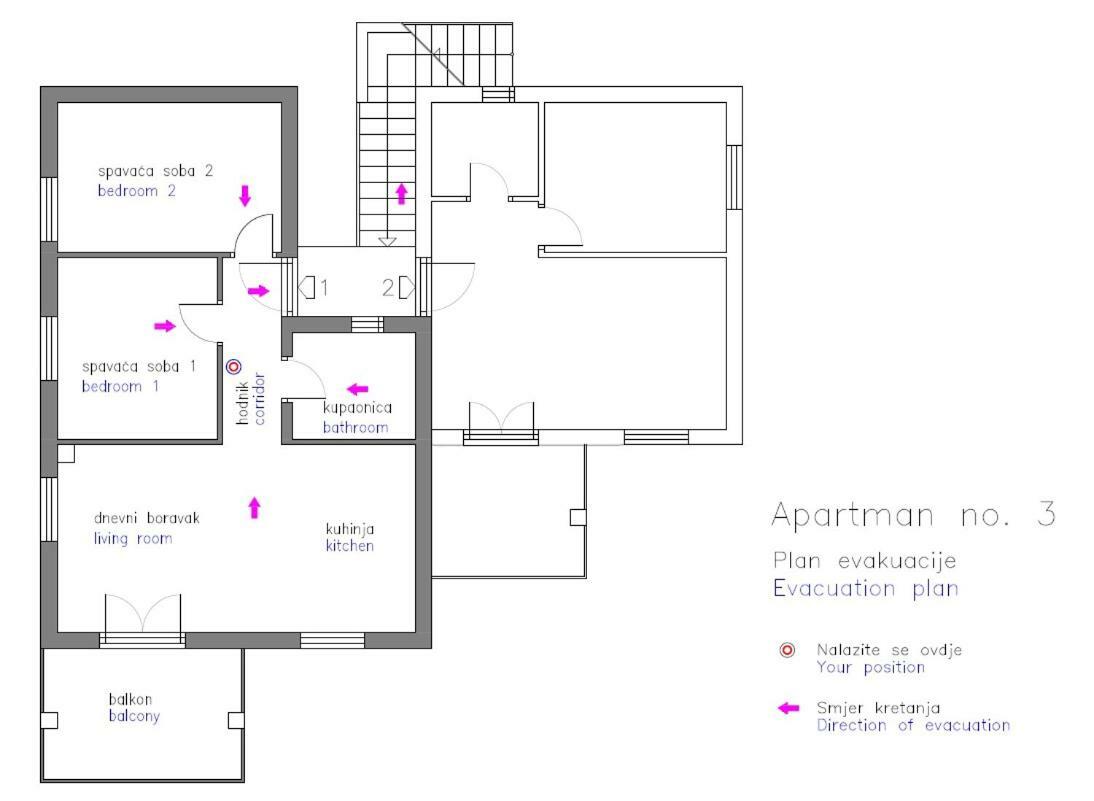 Apartment Traversa Novaglia Esterno foto